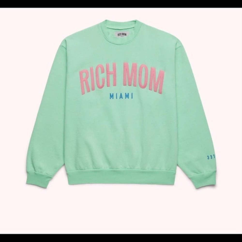 Rich Mom Gear Miami Tinx Small Sweatshirt